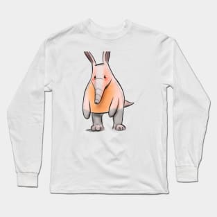 Cute Aardvark Drawing Long Sleeve T-Shirt